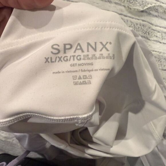 Spanx White Pleated Athletic Skort XL - Picture 3 of 8